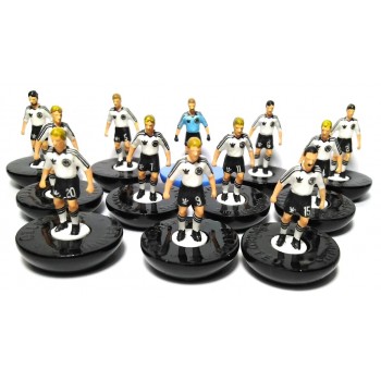 Subbuteo Andrew Table Soccer West Germany 1982 World Cup Team on Classic Hasbro Bases